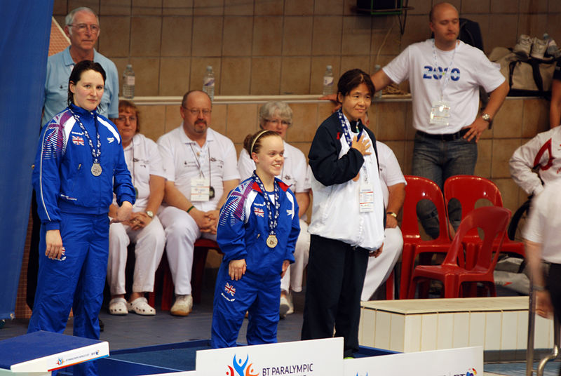 female Paralympian