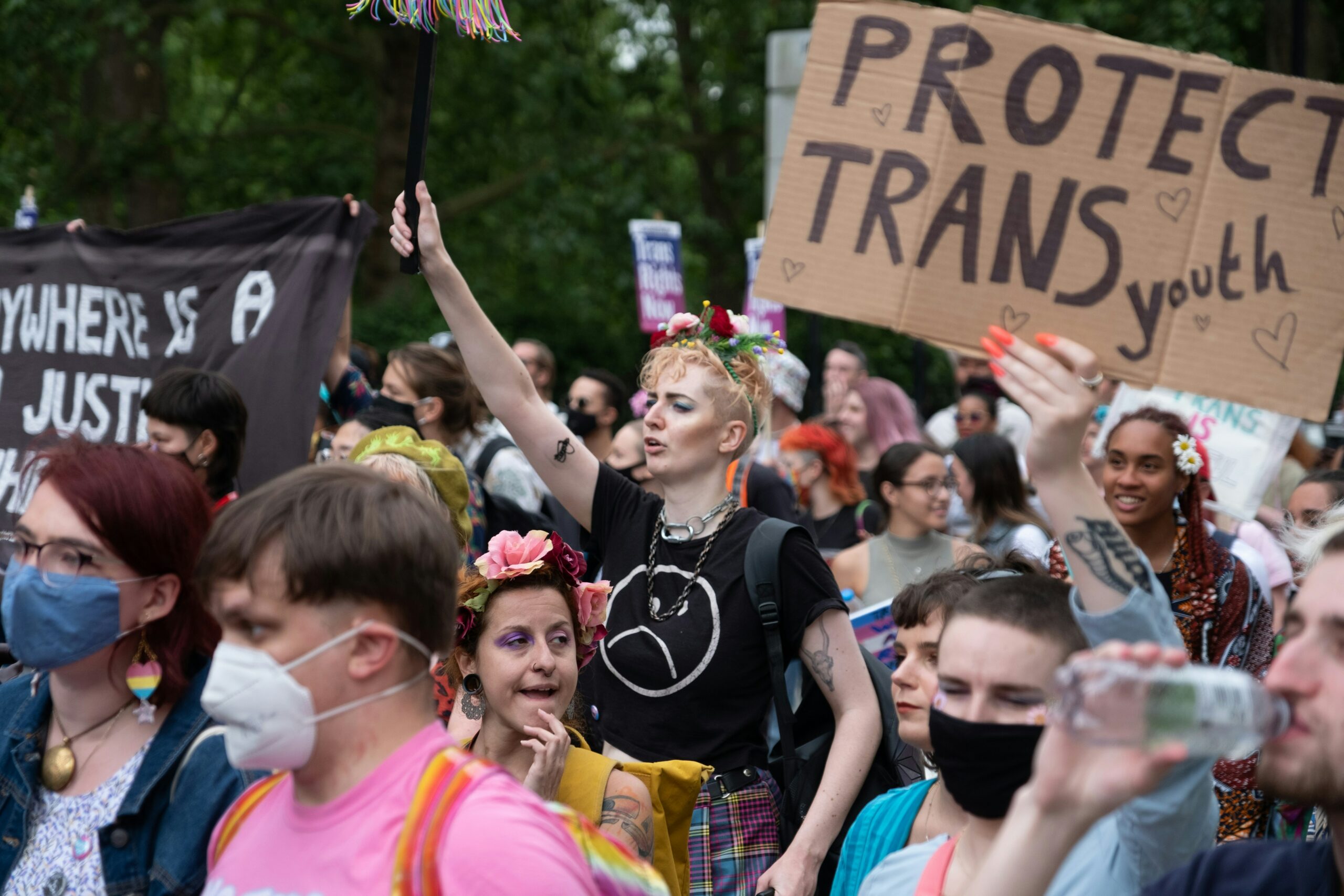 Transgender rights protest